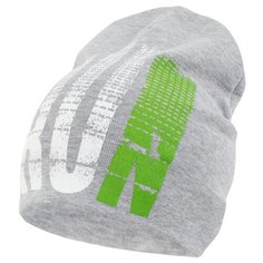 Шапка бини Fishka размер 54, светло-серый
