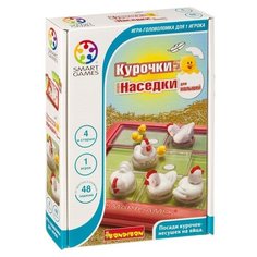 Головоломка BONDIBON Smart Games Курочки-Наседки (BB3799) красный/зеленый