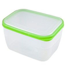 ПОЛИМЕРБЫТ Контейнер Премиум для СВЧ 2,4 л зеленый/прозрачный