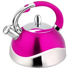 Mercury Чайник со свистком MC-6593/MC-6599/MC-6600 3 л розовый