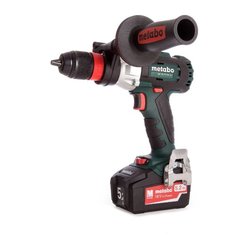 Ударная аккумуляторная дрель-шуруповерт Metabo SB 18 LTX BL Q I 5.2Ah x2 Case 120 Н·м зеленый/черный