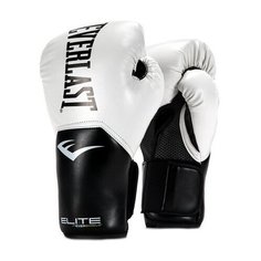 Боксерские перчатки Everlast Elite ProStyle белый 16 oz