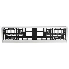 Рамка для номера Airline Хром (AFC-07) серебристый