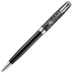 PARKER шариковая ручка Sonnet SE18 K541, черный цвет чернил