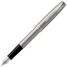 PARKER перьевая ручка Sonnet Core F526, черный цвет чернил