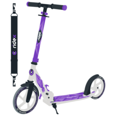Городской самокат Ridex Marvel 2.0 белый/фиолетовый