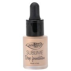 PuroBIO Тональный флюид Sublime Drop Foundation, 15 мл/19 г, оттенок: 02