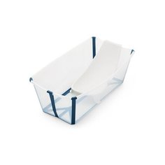 Ванночка Flexi Bath со вставкой синий Stokke