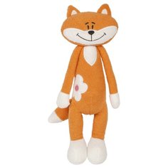 Мягкая игрушка Maxitoys Лисичка с цветочком 33 см