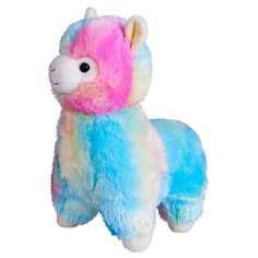 Мягкая игрушка Fancy Гламурная Альпака разноцветная 28 см
