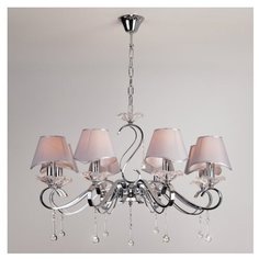 Люстра Eurosvet Kelly 10085/8 хром / прозрачный хрусталь, E14, 320 Вт