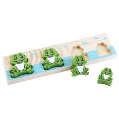 Рамка-вкладыш Томик Лягушка БМ (481-2), 4 дет.