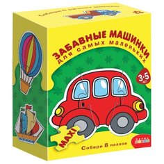 Набор пазлов Дрофа-Медиа ДСМ Забавные машинки (1089)