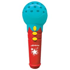 Азбукварик микрофон Веселые песенки бирюзовый
