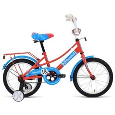 Детский велосипед FORWARD Azure 18 (2020) коралловый/голубой (требует финальной сборки)