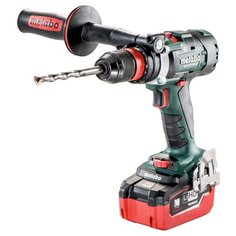 Аккумуляторная дрель-шуруповерт Metabo BS 18 LTX-3 BL Q I 5.5Ач х2 кейс 120 Н·м черный/зеленый/красный