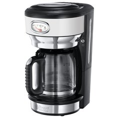 Кофеварка Russell Hobbs 21703-56 Retro белый/черный/серебристый
