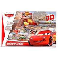 Настольная игра Умка Disney Тачки Большие гонки