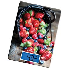 Кухонные весы Atlanta ATH-6214 красный/черный