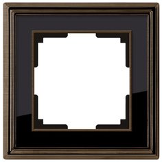 Рамка 1п Werkel WL17-Frame-01, черный