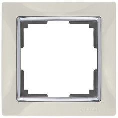 Рамка 1п Werkel WL03-Frame-01, слоновая кость