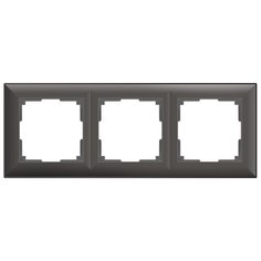 Рамка 3п Werkel WL14-Frame-03, серо-коричневый