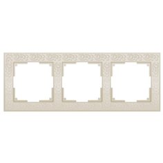 Рамка 3п Werkel WL05-Frame-03, слоновая кость