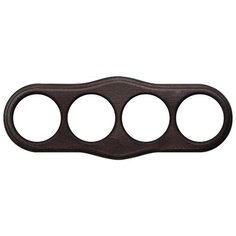 Рамка 4п Werkel WL20-frame-04, венге