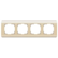 Рамка 4п Werkel WL12-Frame-04, шампань