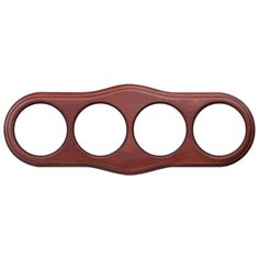 Рамка 4п Werkel WL20-frame-04, итальянский орех