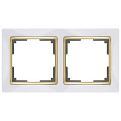 Рамка 2п Werkel WL03-Frame-02, белый