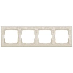 Рамка Werkel WL05-Frame-04, слоновая кость