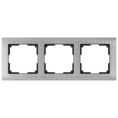 Рамка 3п Werkel WL02-Frame-03, глянцевый никель