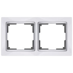 Рамка 2п Werkel WL03-Frame-02, белый