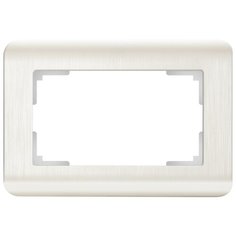 Рамка 1п Werkel WL12-Frame-01-DBL, перламутровый
