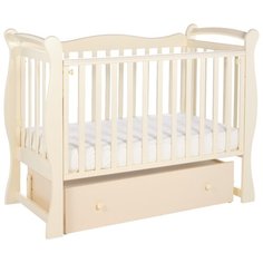 Кроватка SWEET BABY Dolce Vita (классическая), поперечный маятник слоновая кость