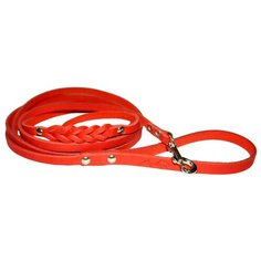 Поводок для собак Аркон Стандарт длинный красный 2.5 м 8 мм