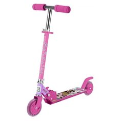 Городской самокат 1 TOY Т14742 Lol розовый