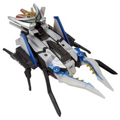 Трансформер Hasbro Power Rangers Серебряный Зорд E5924 серый/черный