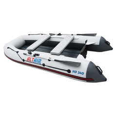 Надувная лодка Altair HD-340 белый/серый