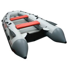 Надувная лодка Altair Pro 385 Airdeck светло-серый/серый