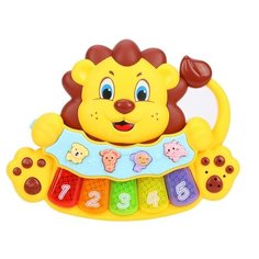 Развивающая игрушка Жирафики Львенок желтый