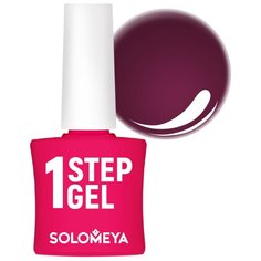Гель-лак 3 в 1 Solomeya One Step Gel, 5 мл, оттенок Вишня 14