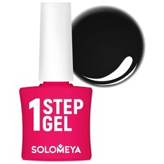 Гель-лак 3 в 1 Solomeya One Step Gel, 5 мл, оттенок Ночь 23