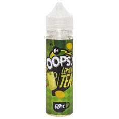 Жидкость для электронных испарителей OOPS! Lemon Tea 0 мг/г 60 мл