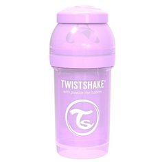 Twistshake Бутылочка антиколиковая 180 мл с рождения, pastel purple