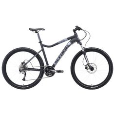 Горный (MTB) велосипед STARK Tactic 27.5 HD (2019) серый/черный 20" (требует финальной сборки)