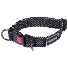 Ошейник Rukka Star S 40-30 см черный