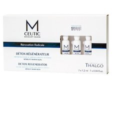 Thalgo M Ceutic Detox Regenerator интенсивный концентрат с детокс-эффектом для сияния кожи, 1.2 мл (7 шт.)