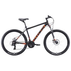 Горный (MTB) велосипед STARK Indy 26.2 D (2020) черный/оранжевый/белый 16" (требует финальной сборки)